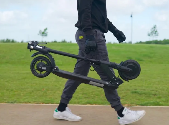 Are there compact electric scooters for easy storage